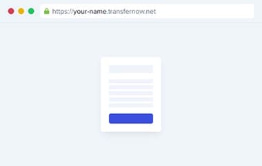 Personalização da API TransferNow